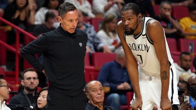 im电竞官网-KD：纳什被解雇令我震惊 新帅选择相信马克斯眼光